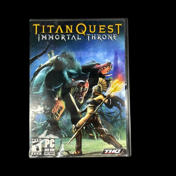 Titan Quest Immortal Throne Epic Pc Game Expansion Rpg Mythology - Picture 1 of 4